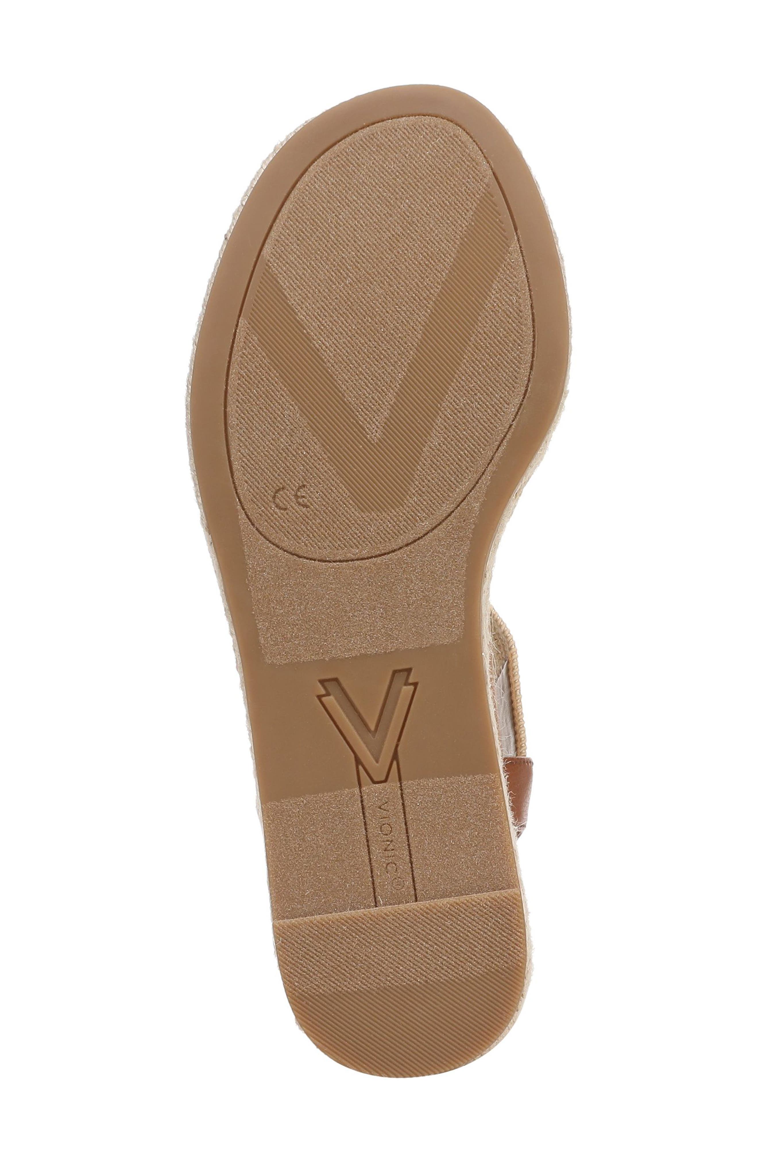 Vionic Calera Wedge Sandal, Alternate, color, Camel
