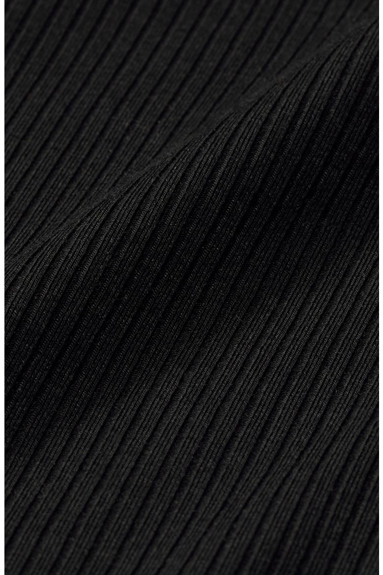 Chill Rib Knit Pants, Alternate, color, 011 011 BLACK/WHITE
