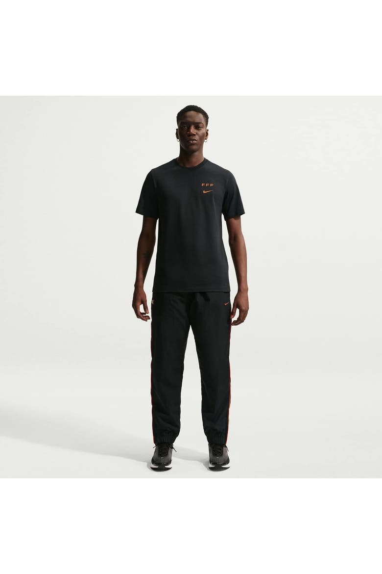 Men's Nike Black France National Team Wordmark T-Shirt, Main, color, Black