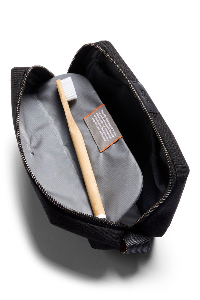 Canvas Dopp Kit, Alternate, color, BLACK
