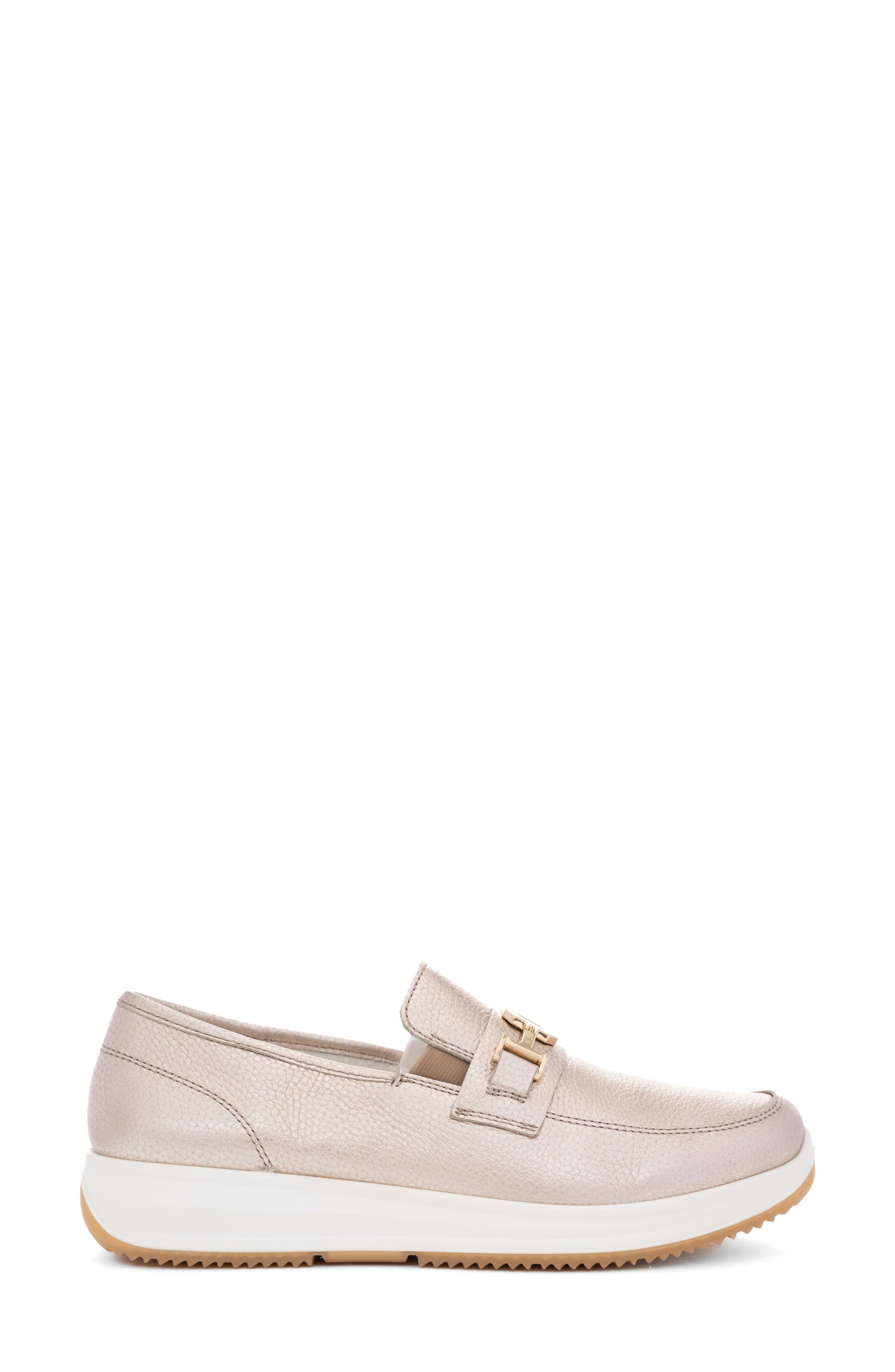 ara Wedge Loafer, Alternate, color, Sand