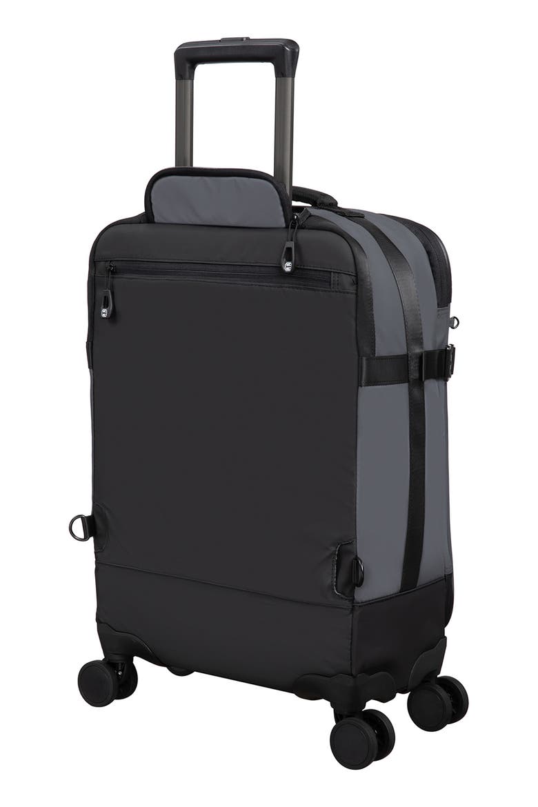 Penistone Softside 22-Inch Carry-On Spinner Suitcase, Alternate, color, CHARCOAL