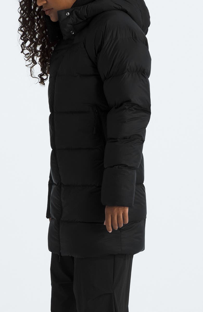 The North Face Hydrenalite<sup>™</sup> City 600 Fill Power Down Hooded Parka, Alternate, color, Tnf Black