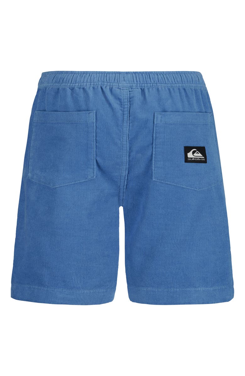 Quiksilver Kids' Taxer Corduroy Shorts, Alternate, color, Riviera