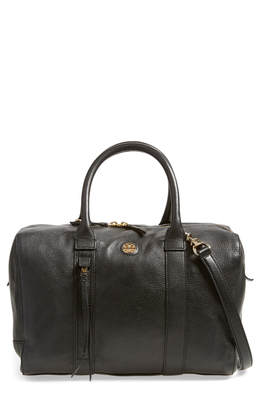 Tory Burch 'Brody' Leather Satchel, Main, color, 