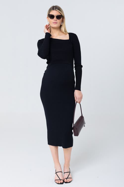 Lo+jayne The Luxe Knit Midi Skirt