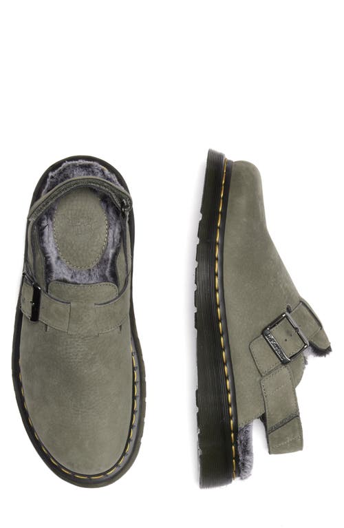 Dr. Martens' Dr. Martens Jorge Ii Slingback Clog In Nickel Grey