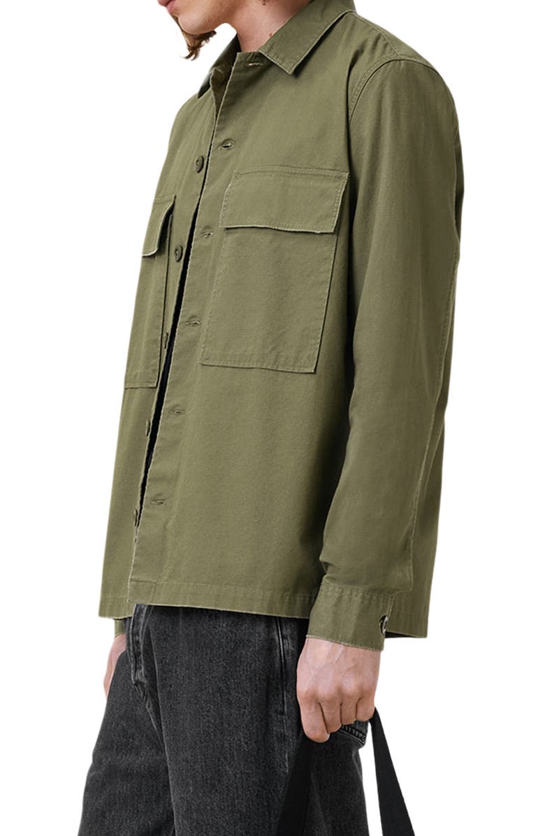 AllSaints Service Long Sleeve Button-Up Shirt, Alternate, color, 
