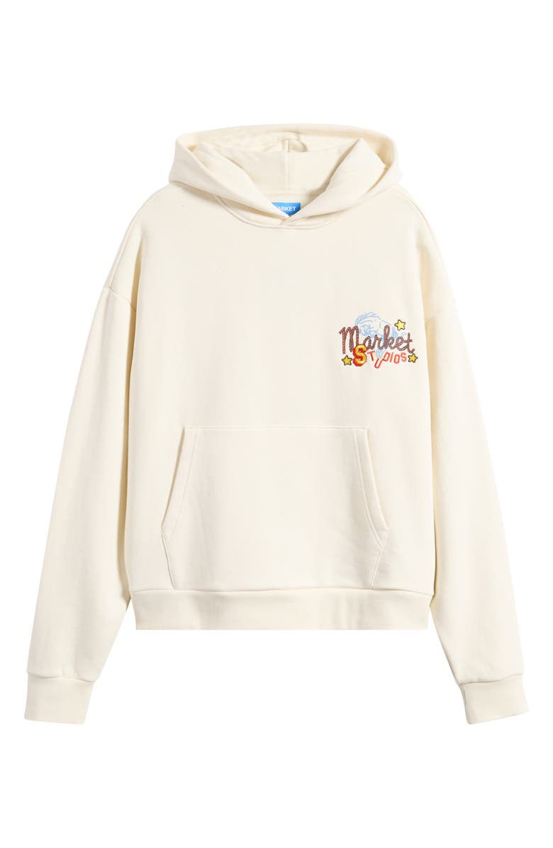 MARKET Desert League Graphic Hoodie, Alternate, color, Unbleached-Cotton