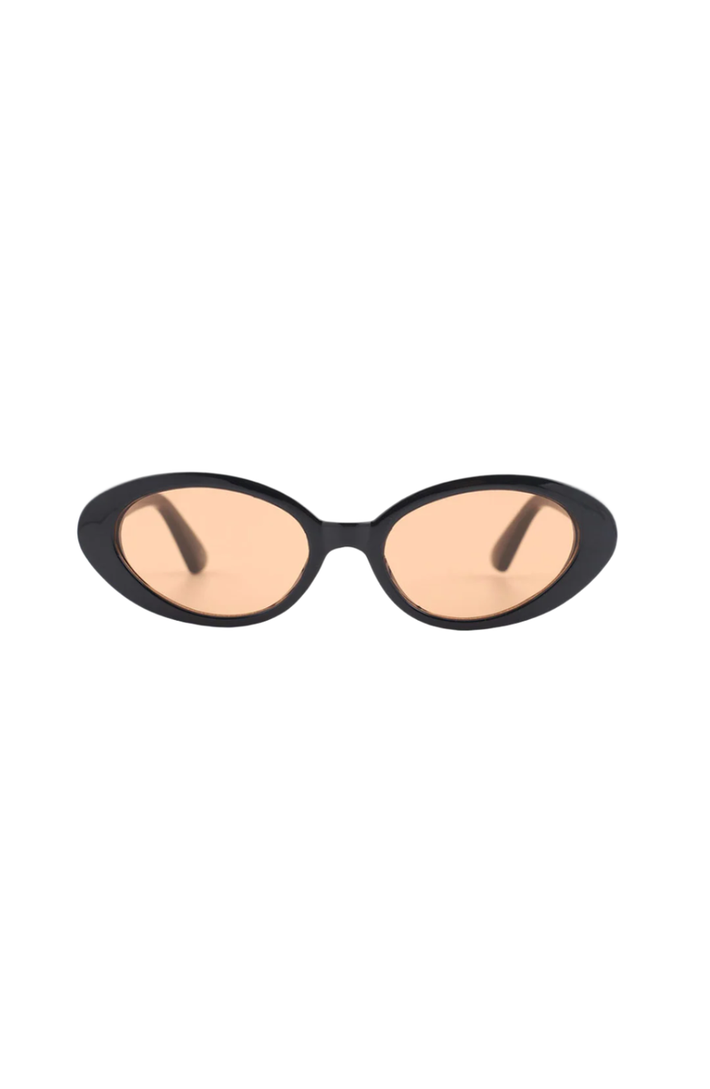 Sad Eyewear Bloom Sunglasses, Main, color, Gloss Black Tint