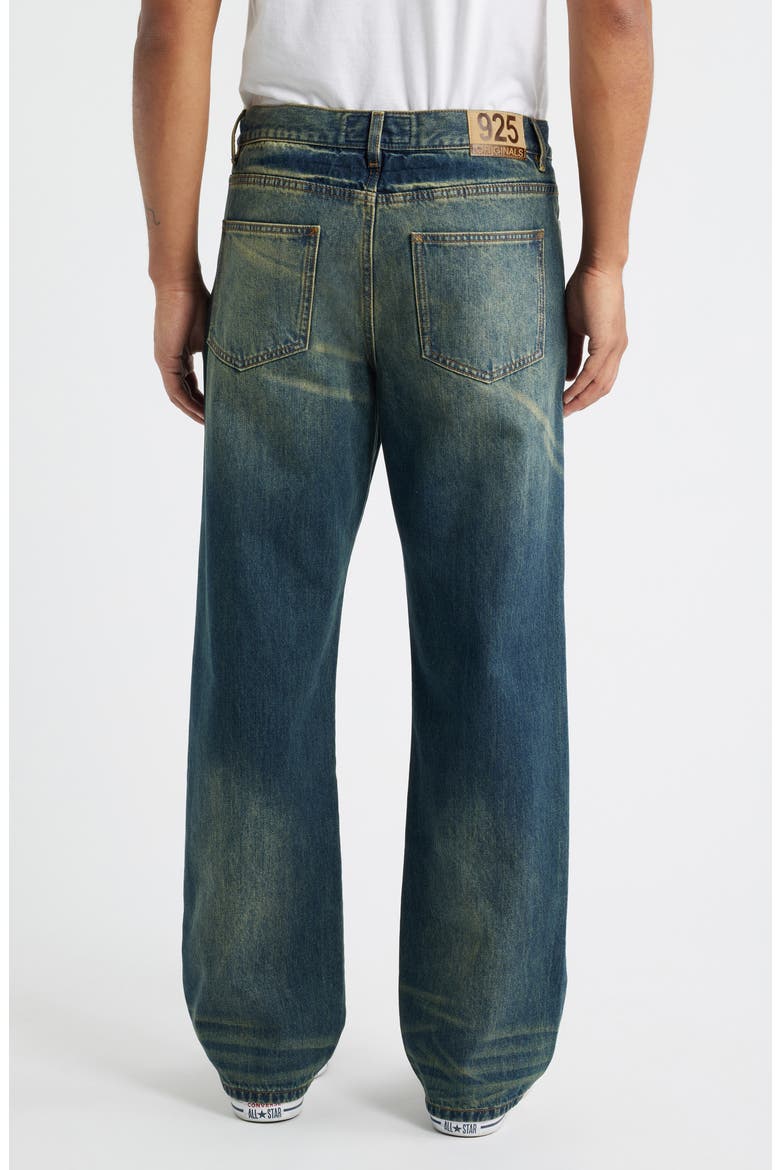 Stock Relaxed Straight Leg Jeans, Alternate, color, NIGHT WASH