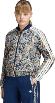 adidas Kids' x Liberty london The Loose Crop Paisley Track Top