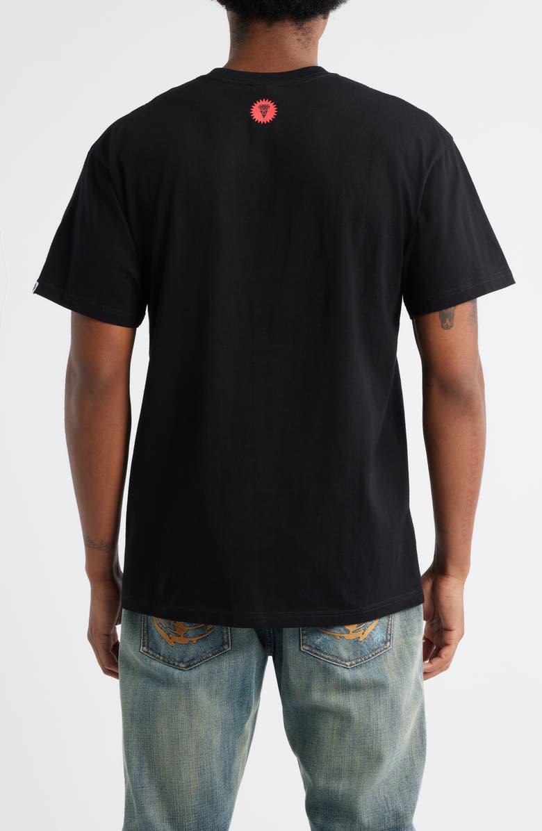 ICECREAM Worldwide Graphic T-Shirt, Alternate, color, Black