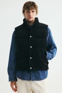 H&M Corduroy Puffer Vest