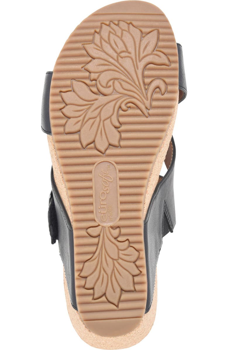 EUROSOFT Emrie Sandal, Alternate, color, Black