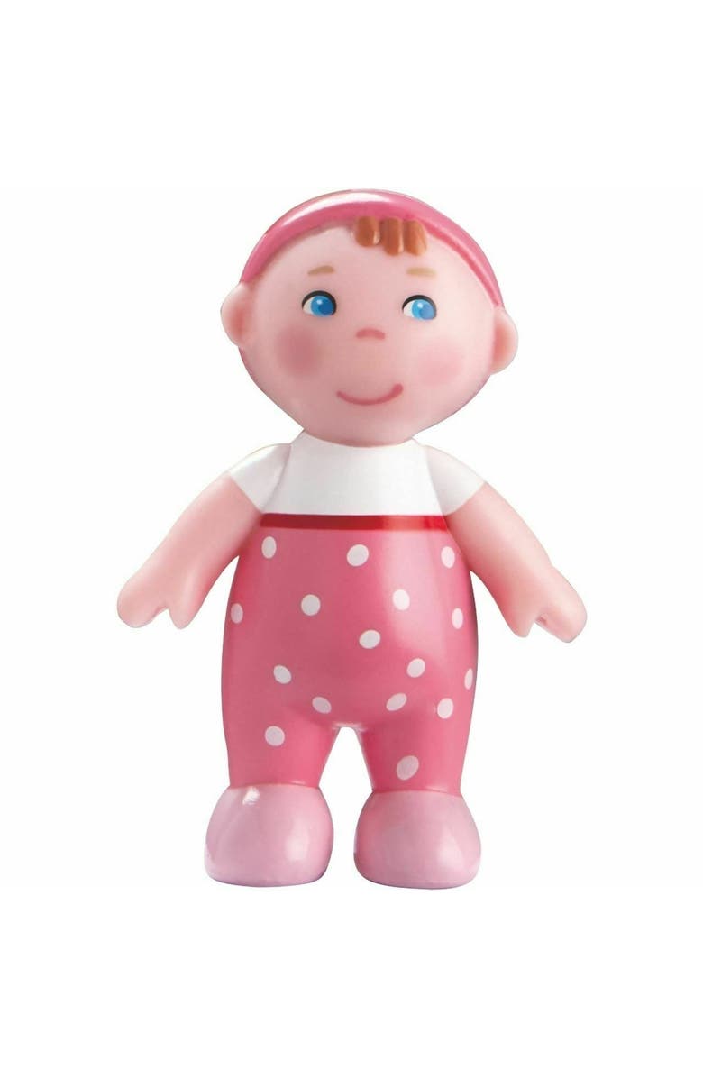 HABA Little Friends Babies Marie & Max - 2.5" Twin Baby Dollhouse Toy Figures, Alternate, color, 