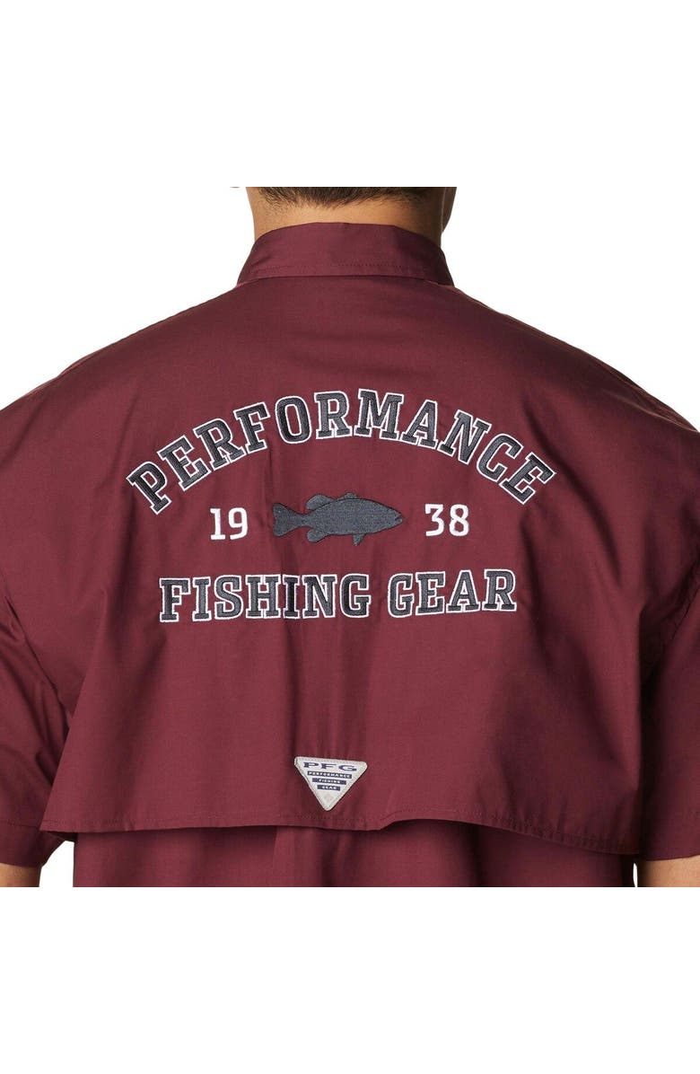 Columbia Men's Columbia Maroon Texas A&M Aggies Bonehead Button-Up Shirt, Alternate, color, Maroon