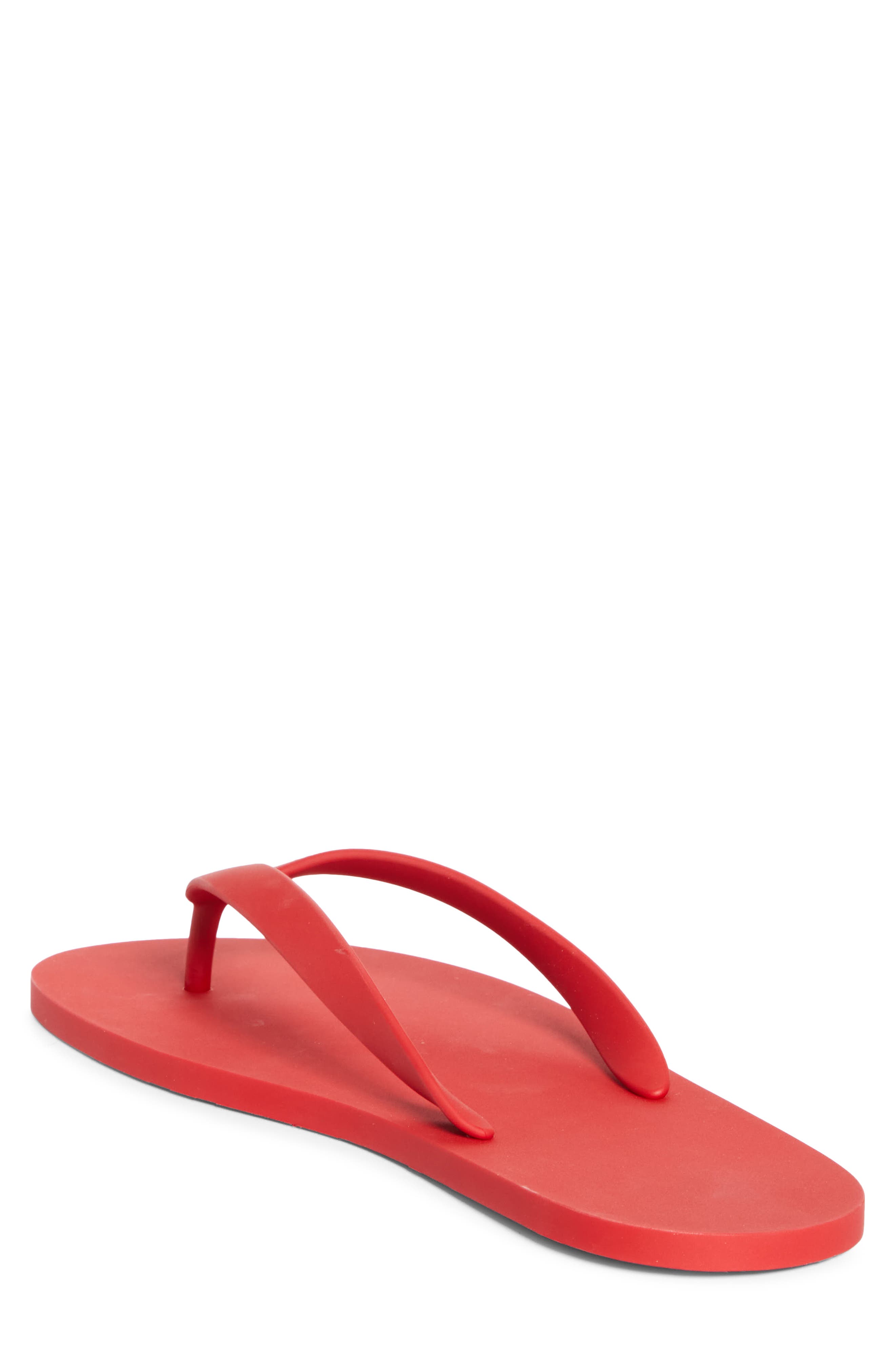 Christian Louboutin Logo Embossed Rubber Flip Flop (Men) | Nordstrom