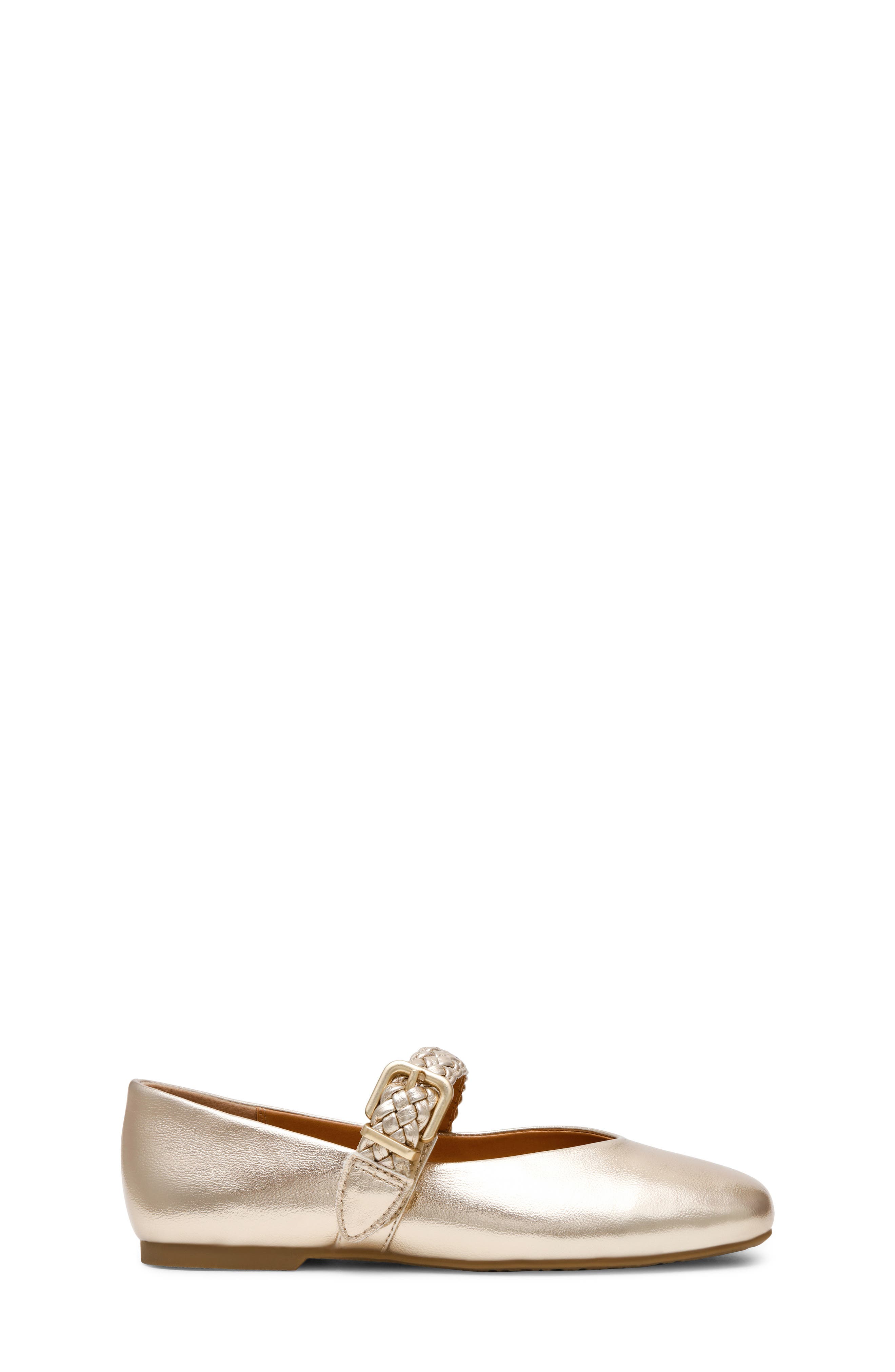 Kids' Bittie Mary Jane Flat, Alternate, color, GOLD