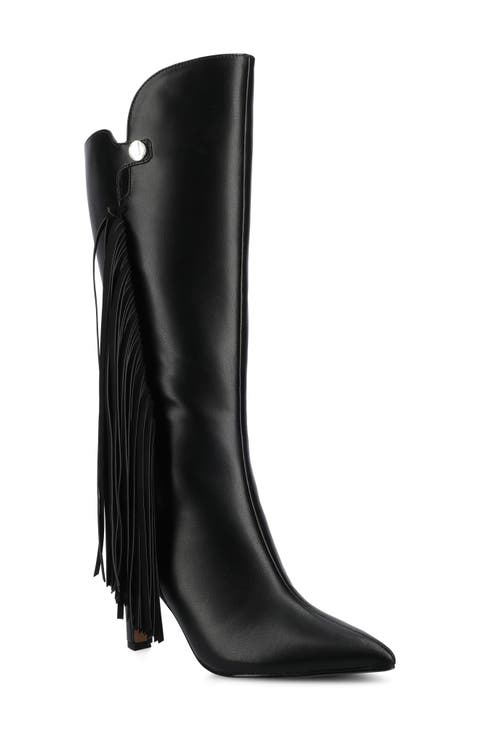 Dolly Tassel Tall Boot (Women)