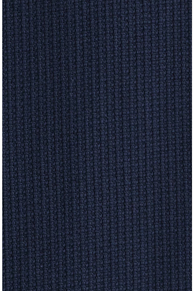 Cotton Waffle Camp Shirt, Alternate, color, NAVY