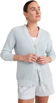 Haven Well Within Organic Cotton Shaker Stitch Cardigan