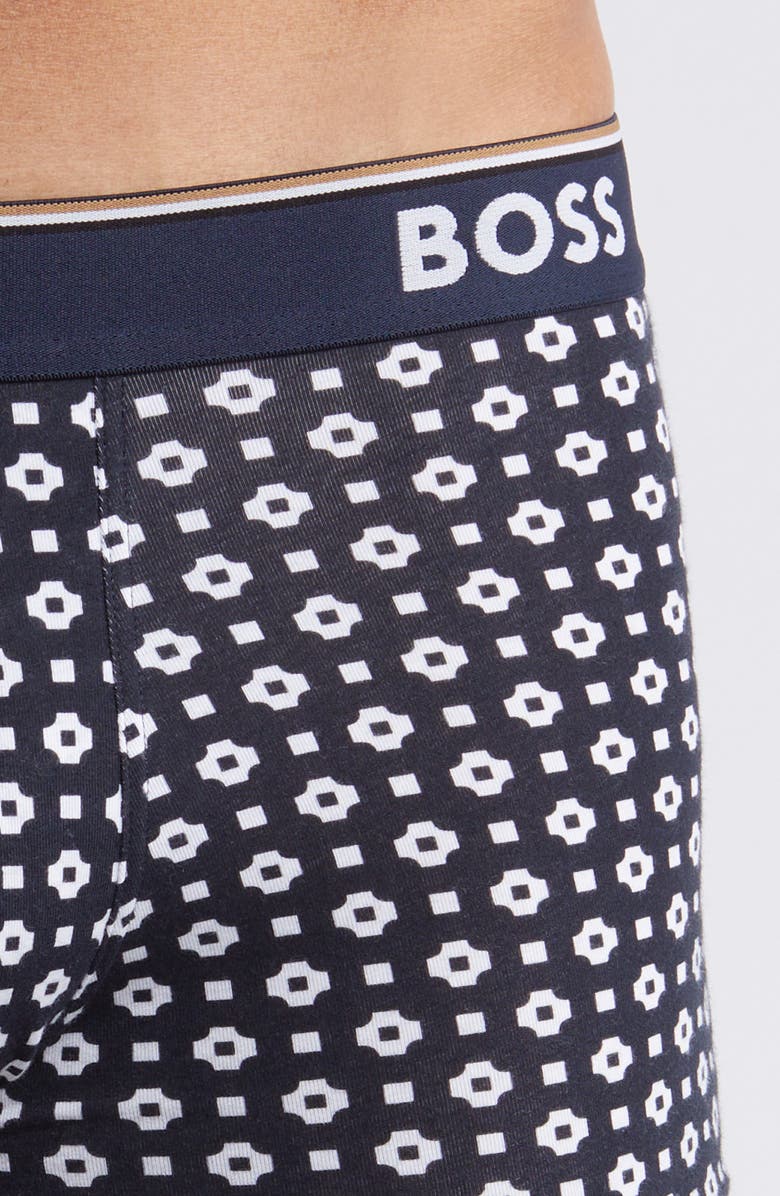 BOSS Assorted 3-Pack Power Stretch Cotton Trunks, Alternate, color, 
