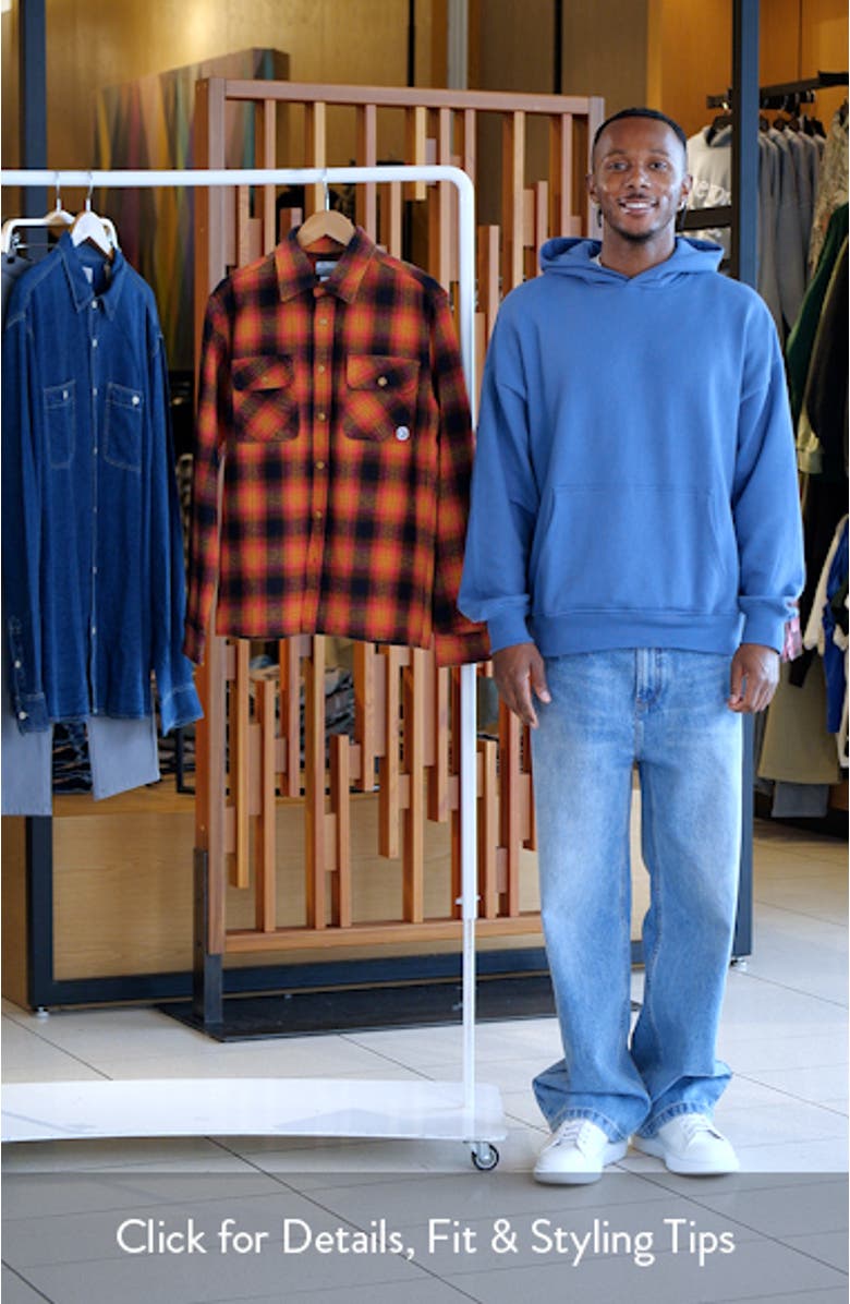 BB Curve Plaid Button-Up Shirt, sales video thumbnail