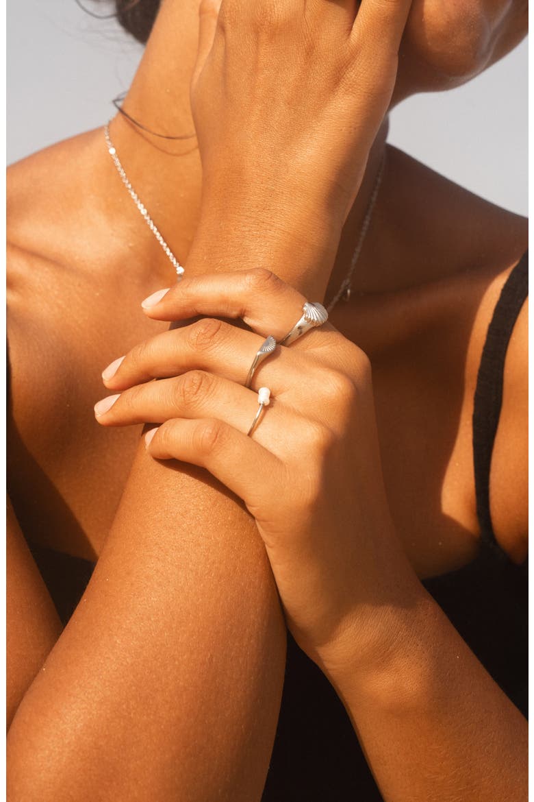 Sunrise Ring, Alternate, color, Silver