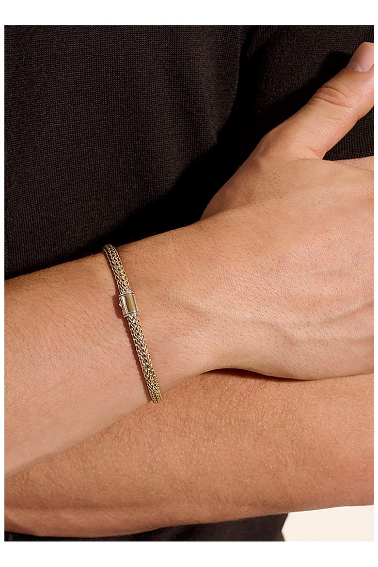 Icon Reversible Bracelet, 5mm, Alternate, color, SILVER AND GOLD