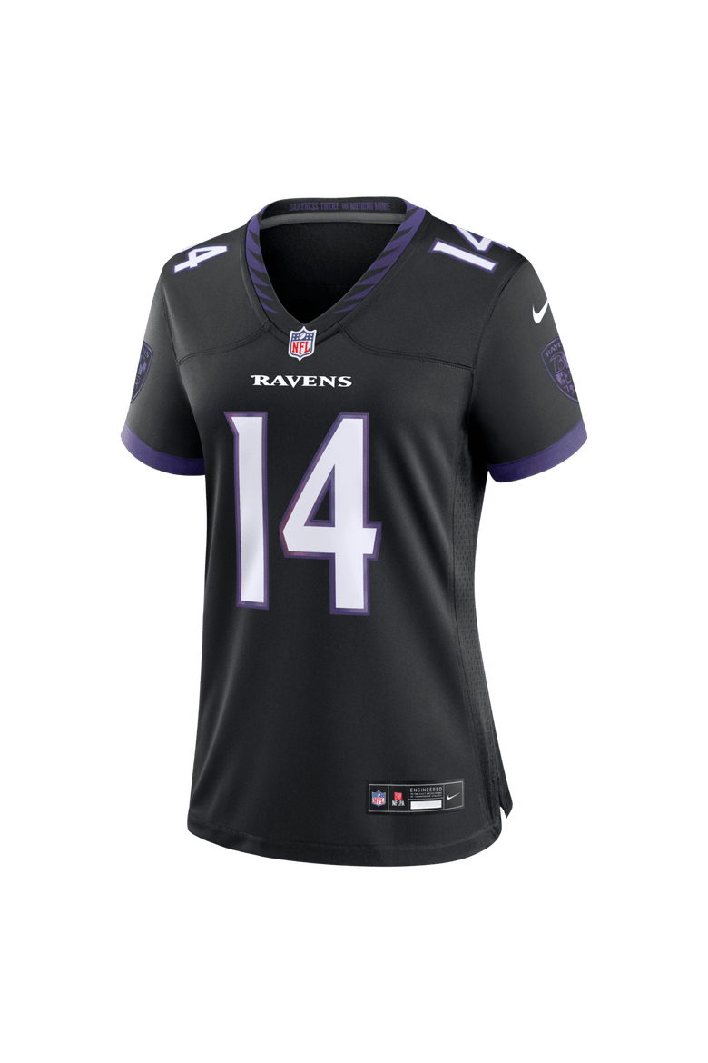 Women's Nike Kyle Hamilton Black Baltimore Ravens Alternate Game Jersey, Alternate, color, Black