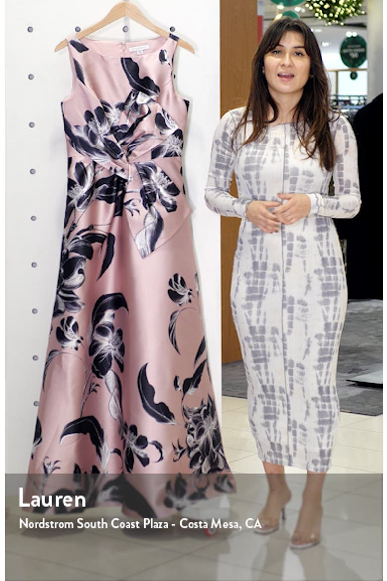 Grace Floral Twist Front Ballgown video