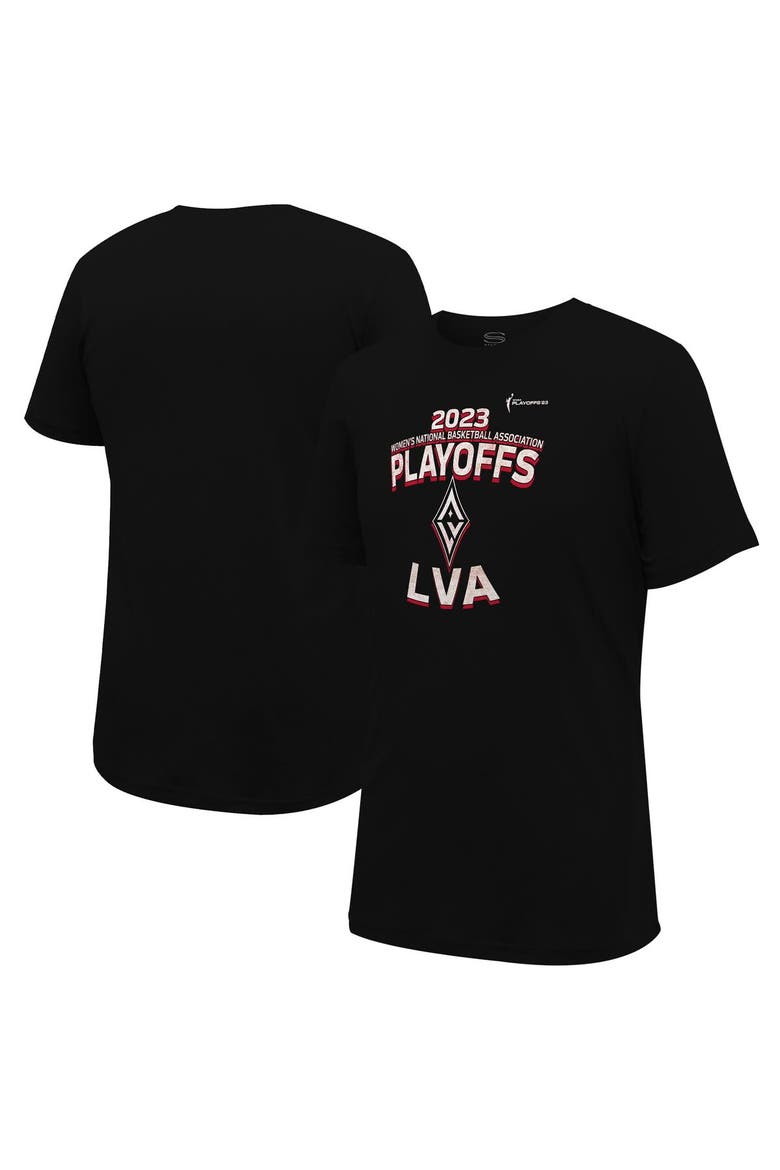 Unisex Stadium Essentials  Black Las Vegas Aces 2023 WNBA Playoffs Dust T-Shirt, Alternate, color, Black