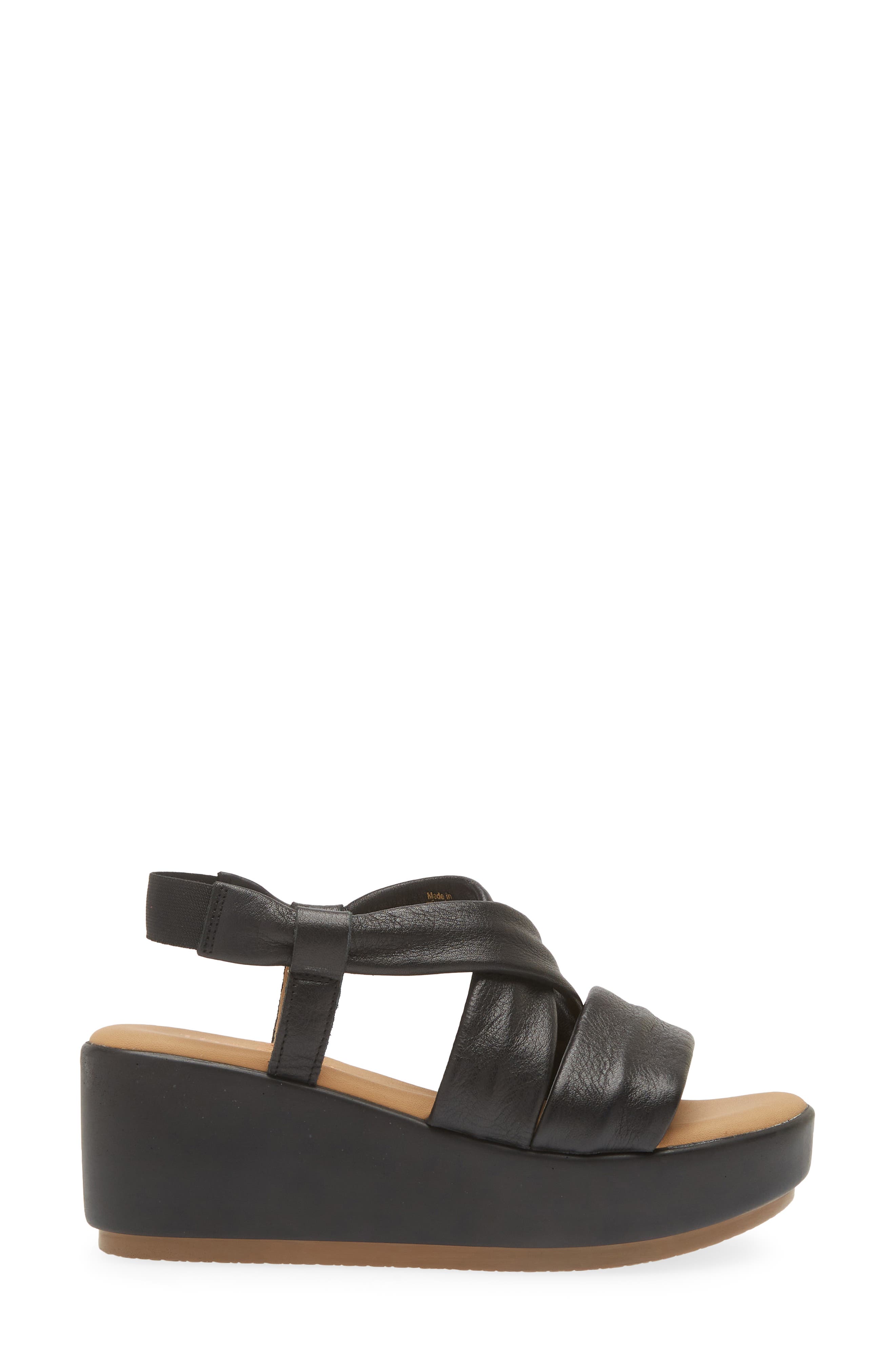 The FLEXX Scott Slingback Platform Wedge Sandal, Alternate, color, 