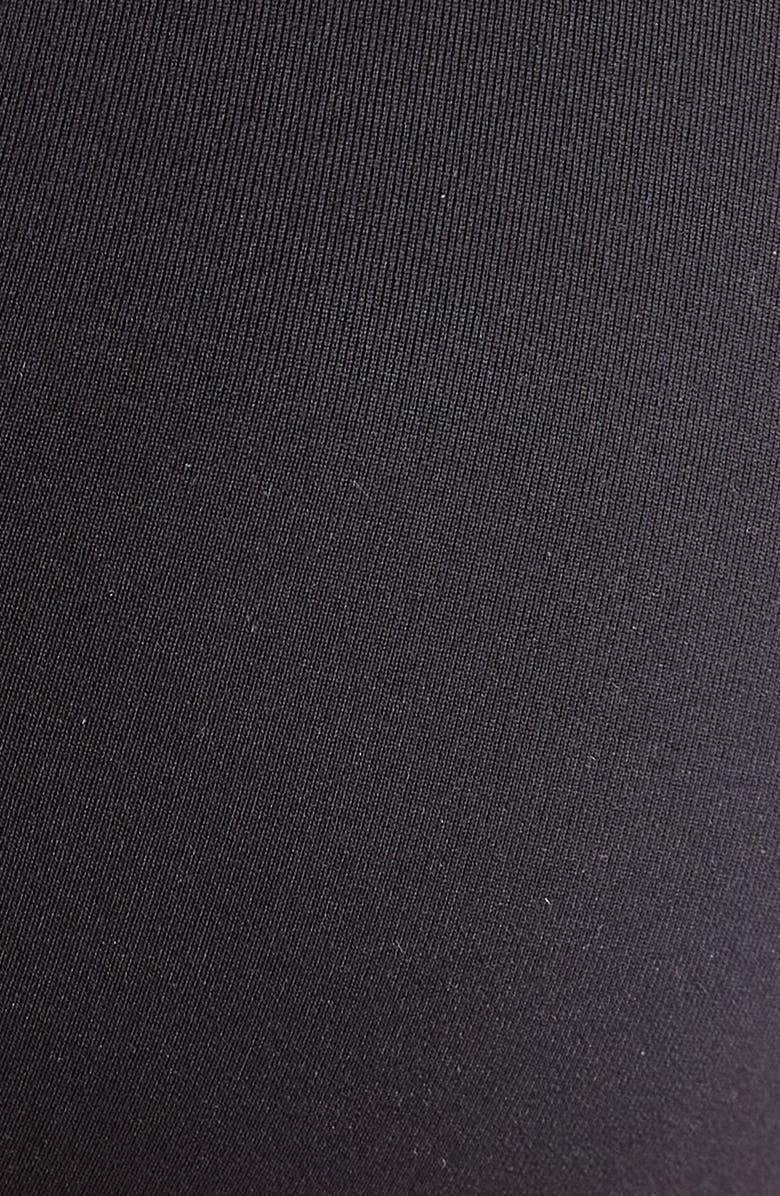 LEFT ON FRIDAY Plunge Bikini Top, Alternate, color, Jet