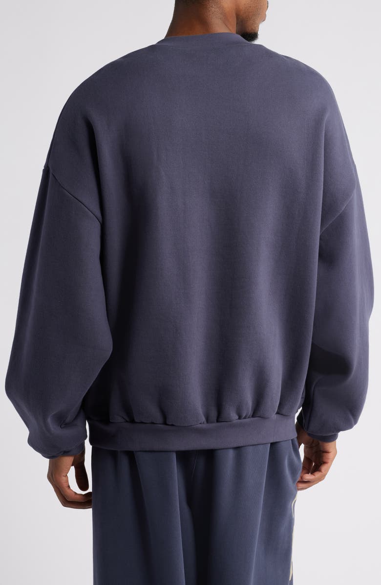 Fear of God Essentials State Logo Cotton Fleece Graphic Sweatshirt, Alternate, color, 