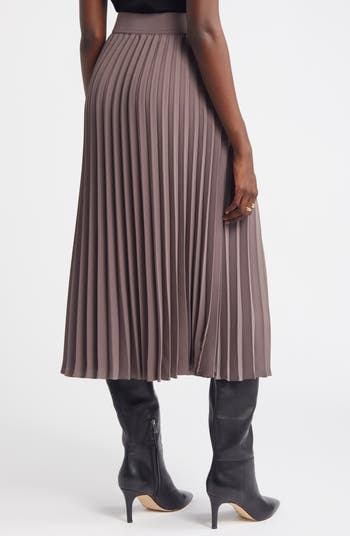 Nordstrom Pleated Midi Skirt Nordstrom