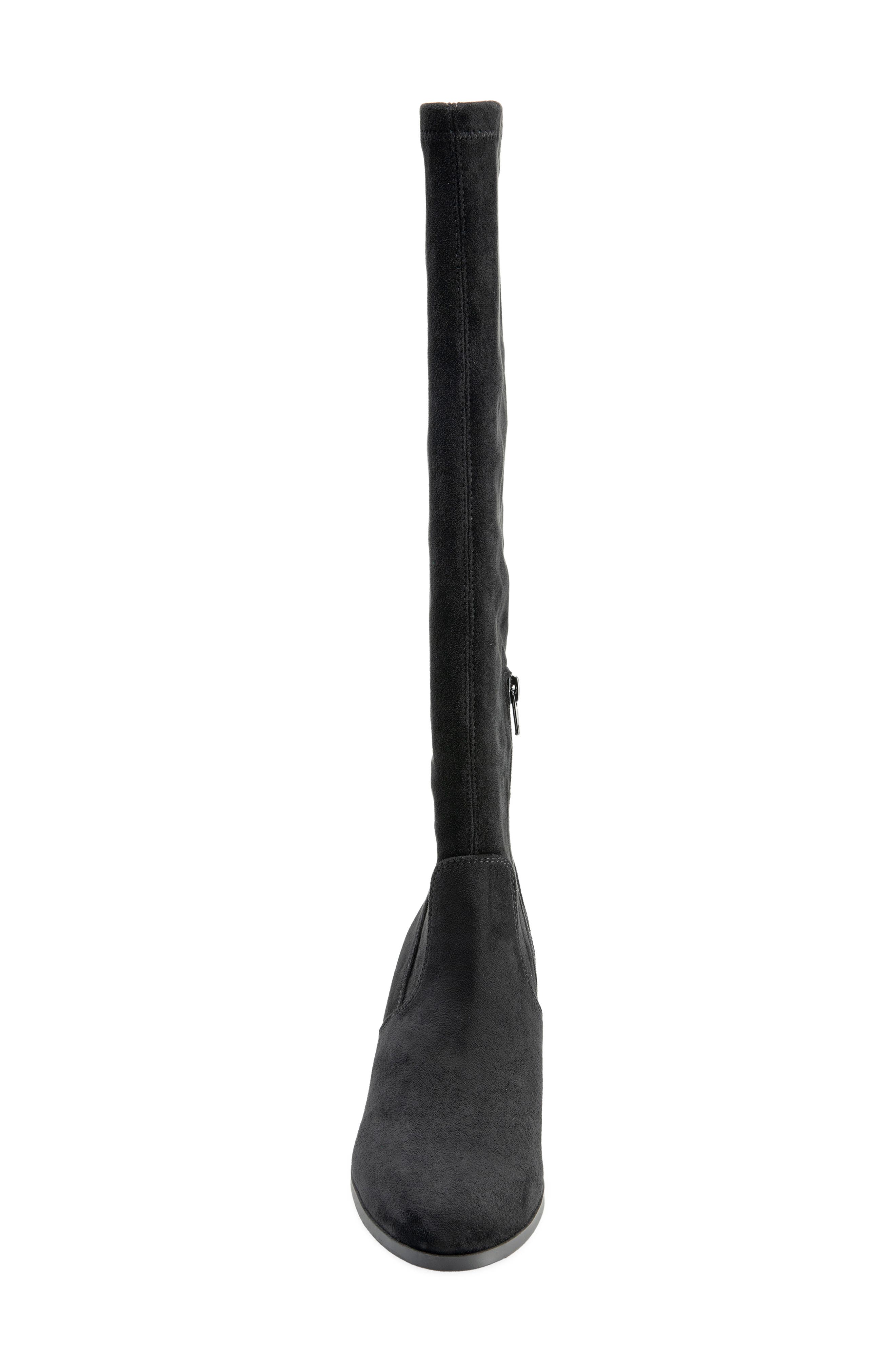 Louisa Knee High Boot, Alternate, color, BLACK