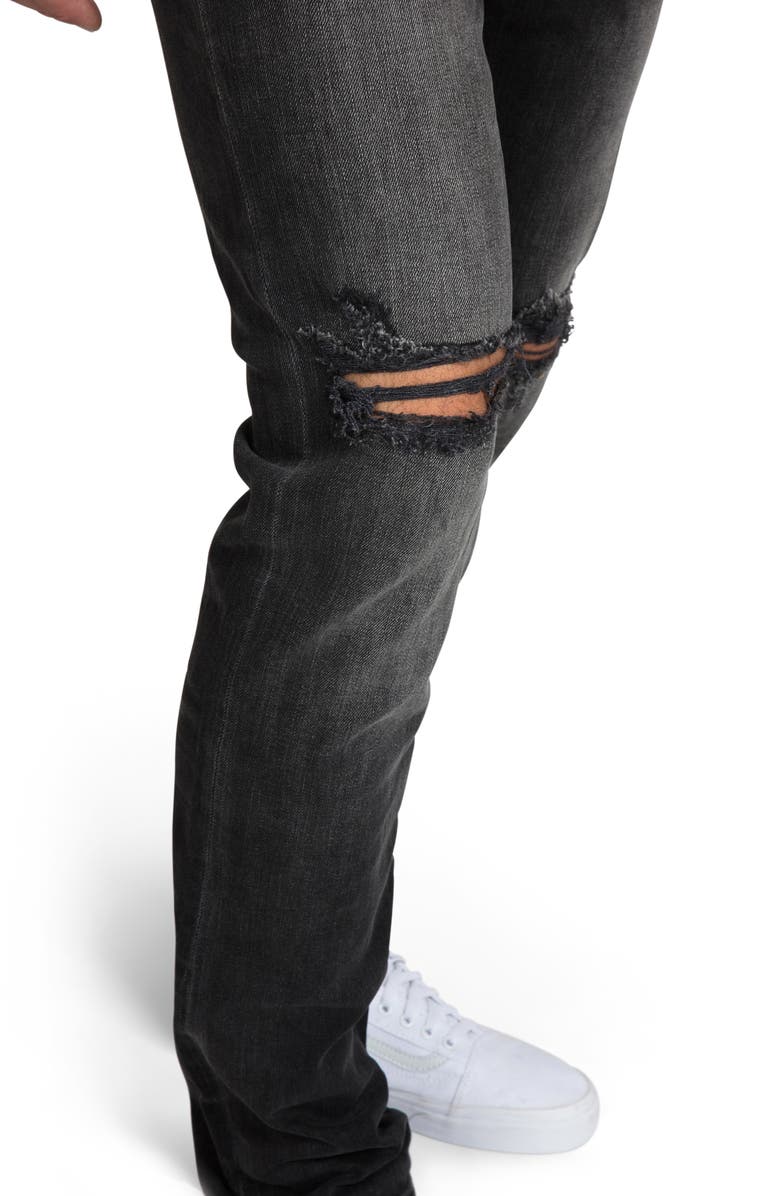 PRPS Le Sabre Ripped Slim Fit Jeans, Alternate, color,