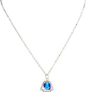 MADISON BEVERLY HILLS Vintage Virgin Mary Pendant Silvertone Necklace