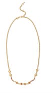 Eloise Jewelry Arch Necklace Fire Element Ruby