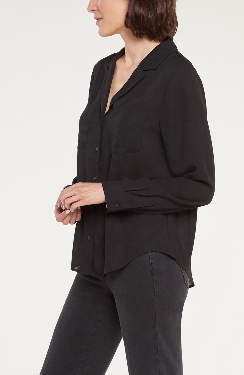 NYDJ Gabrielle Georgette Blouse, Alternate, color,