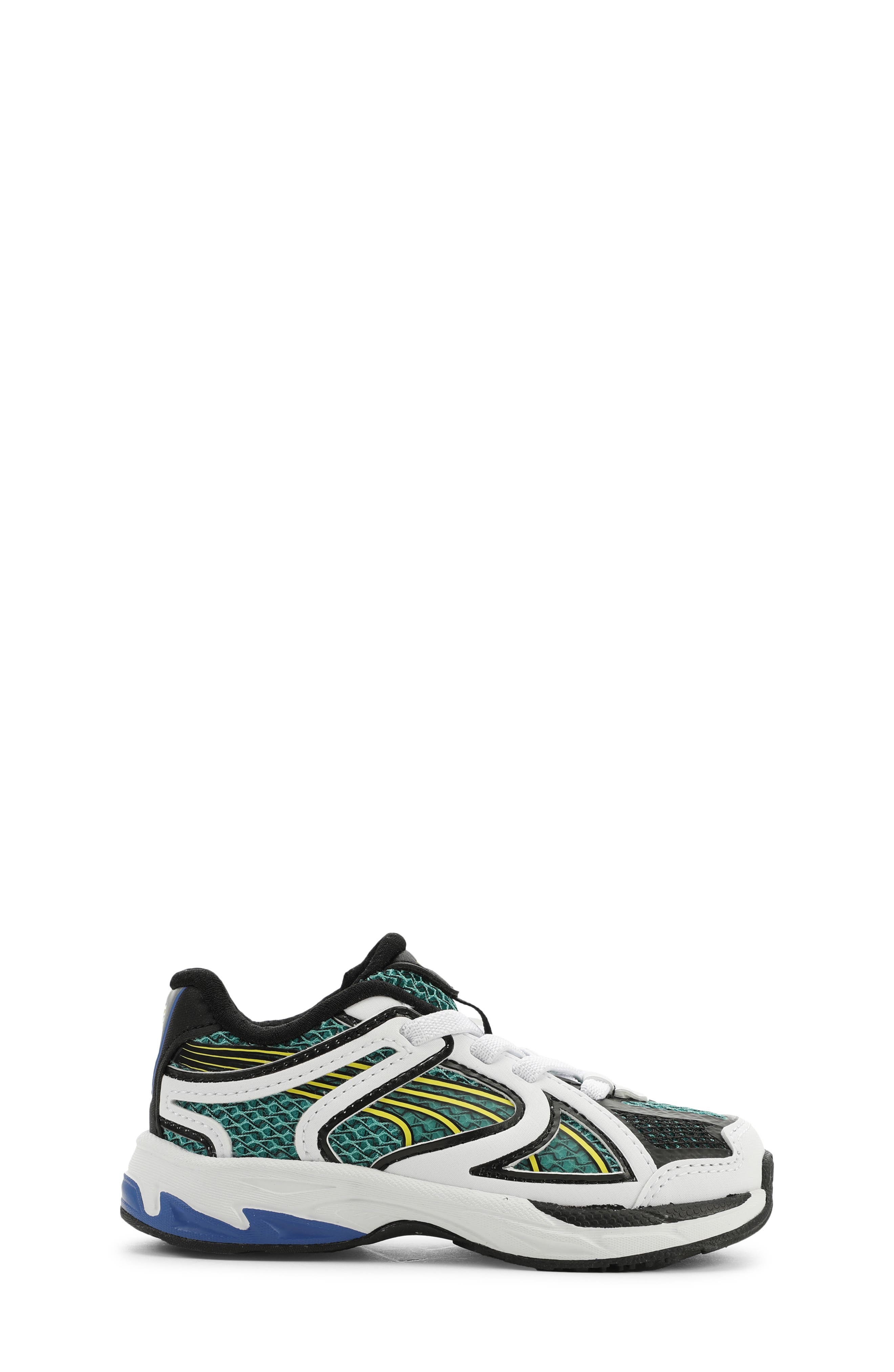 Kids' Skyjet Sneaker, Alternate, color, PUMA WHITE/ GREEN/ LEMON
