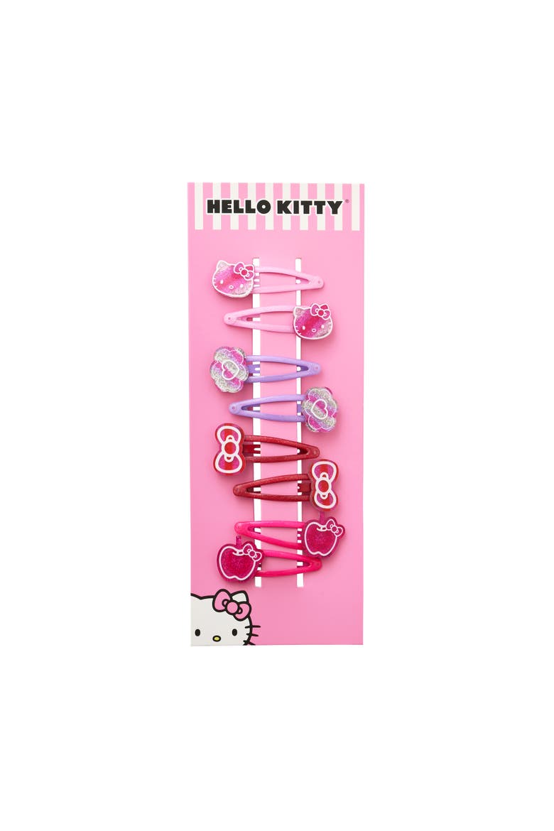 Hair Clips 8-Piece Set for Hair Sanrio Gift, Alternate, color, Multicolored