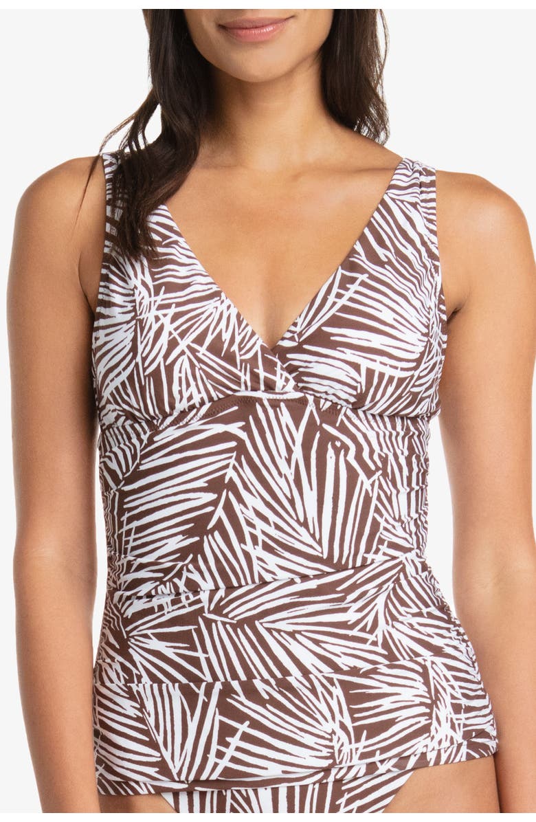 HELEN JON Luna Tankini, Main, color, Paradise Palm