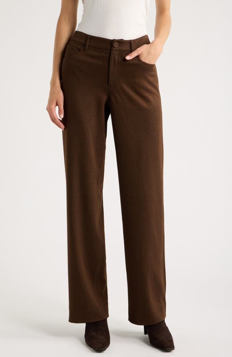 Cam Jacquard Stretch Ponte Pants