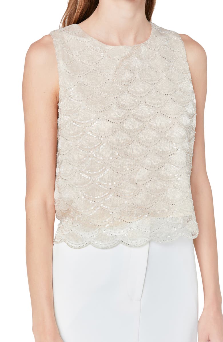Endless Rose Sequin Sleeveless Top, Alternate, color,