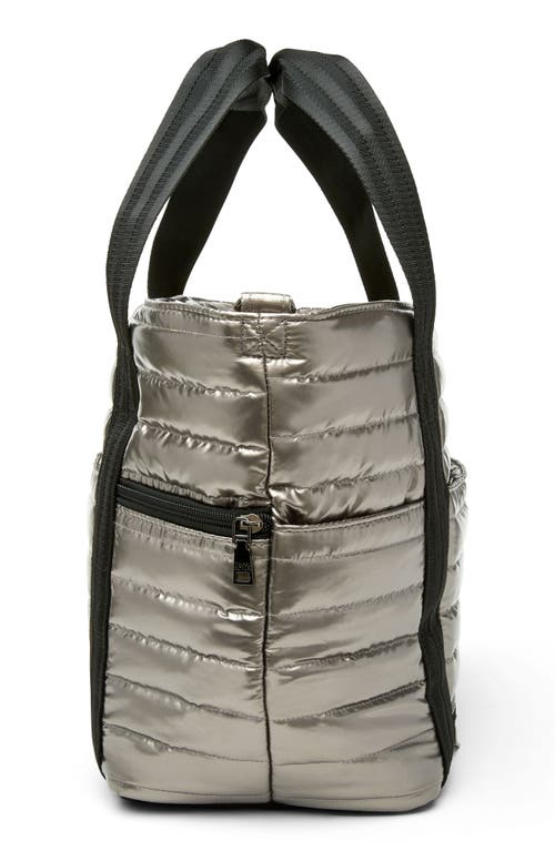 Think Royln Jetset Wingman Tote In Metallic