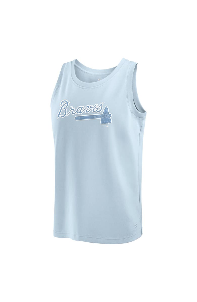 FANATICS Men's Fanatics Light Blue Atlanta Braves Elements Tank Top, Alternate, color, 