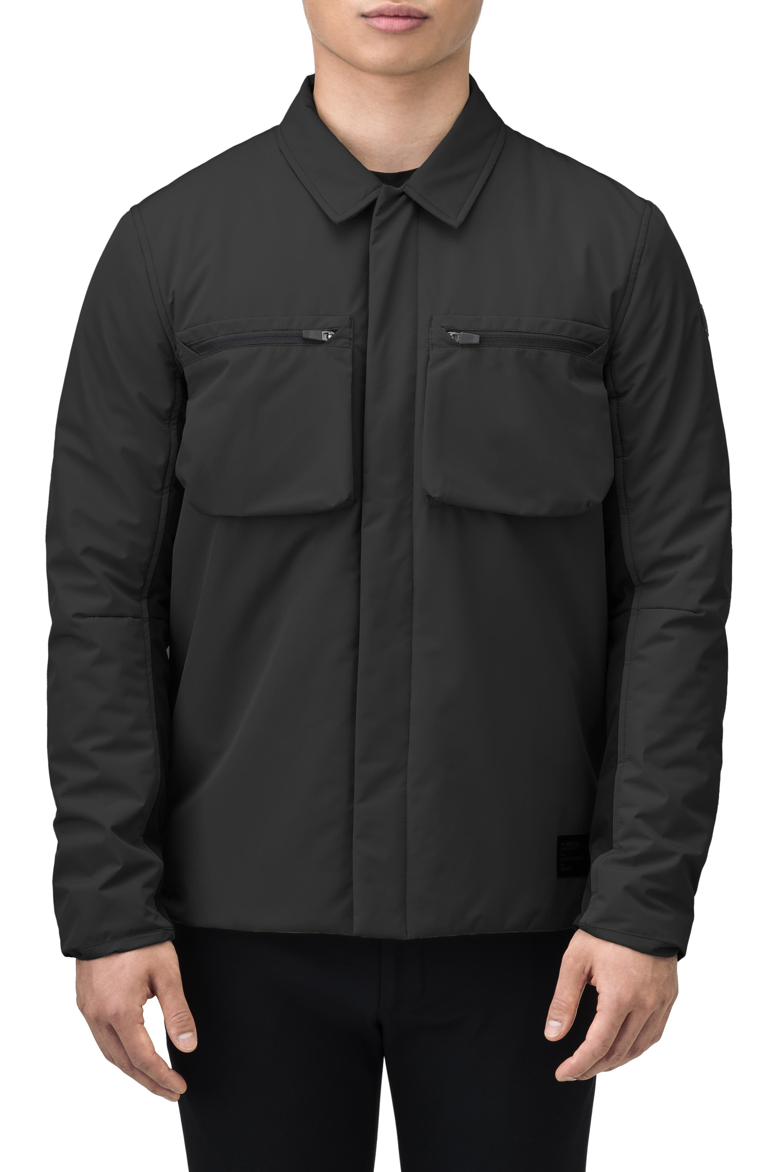 nobis Water Repellent Midlayer Button Up Shirt (Men) | Nordstromrack
